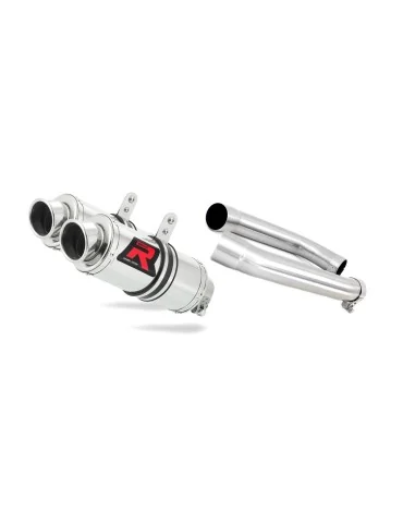 Silencieux slip-on Dominator GP1 pour Honda VTR 1000F Firestorm (2002-2006)