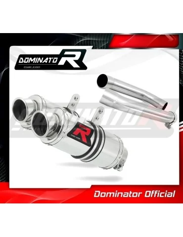 Silencieux slip-on Dominator GP1 pour Honda VTR 1000F Firestorm (2002-2006)