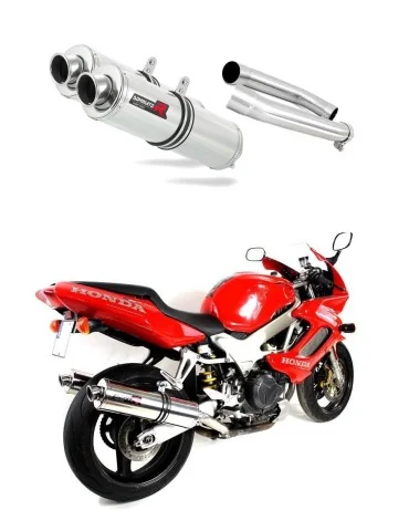 Silencieux slip-on Dominator ST pour Honda VTR 1000F Firestorm (2002-2006)