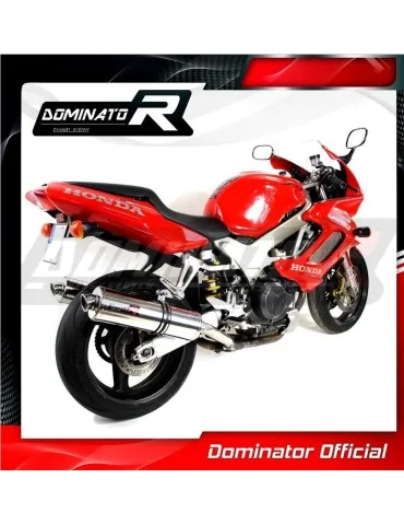 Silencieux slip-on Dominator ST pour Honda VTR 1000F Firestorm (2002-2006)