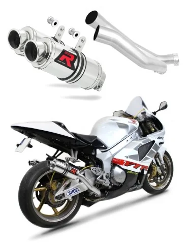 Silencieux slip-on Dominator GP1 pour Honda VTR 1000 SP1 (1998-2001)