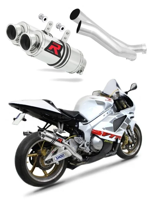 Silencieux slip-on Dominator GP1 pour Honda VTR 1000 SP1 (1998-2001)