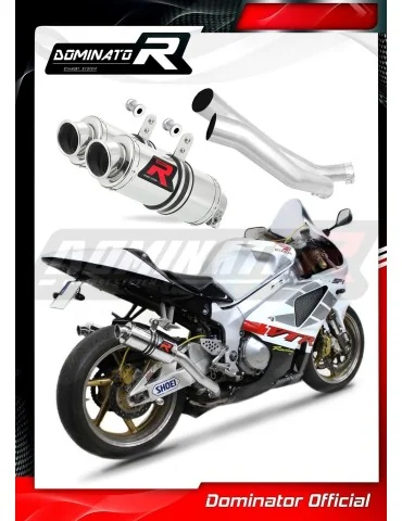 Silencieux slip-on Dominator GP1 pour Honda VTR 1000 SP1 (1998-2001)