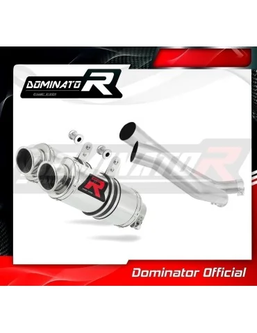 Silencieux slip-on Dominator GP1 pour Honda VTR 1000 SP1 (1998-2001)
