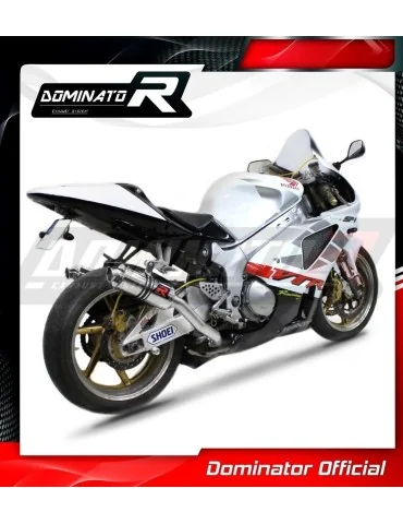 Silencieux slip-on Dominator GP1 pour Honda VTR 1000 SP1 (1998-2001)