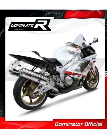 Silencieux slip-on Dominator OV pour Honda VTR 1000 SP1 (1998-2001)