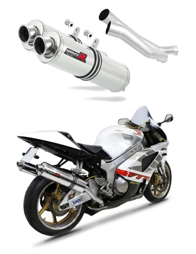Silencieux slip-on Dominator ST pour Honda VTR 1000 SP1 (1998-2001)