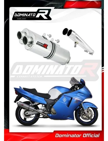 Silencieux slip-on Dominator OV pour Honda CBR 1100 XX (1996-2006)