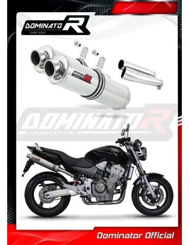 Silencieux slip-on Dominator ST pour Honda CB 900F Hornet (2002-2007)