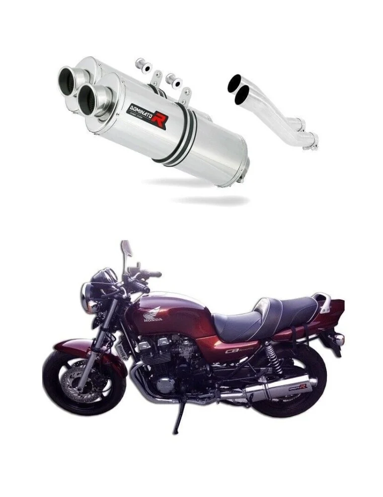 Silencieux slip-on Dominator OV pour Honda CB 750 Seven Fifty (1992-2003)