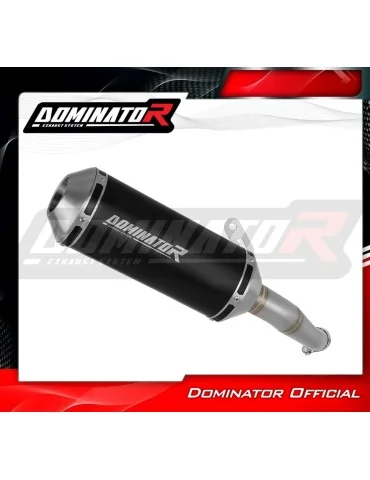 Silencieux slip-on Dominator OV G2 Noir pour Yamaha YZF-R3 (2025-2026)