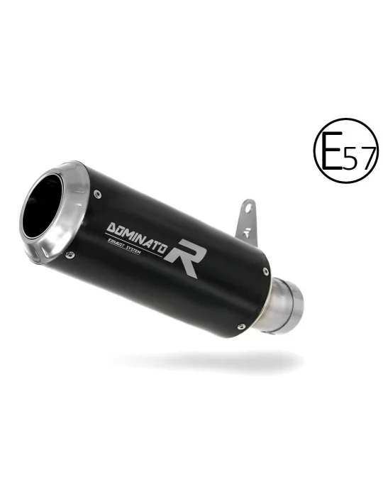 Silencieux slip-on homologué Dominator GP Noir pour Yamaha MT-10 RN45 (2016-2020)
