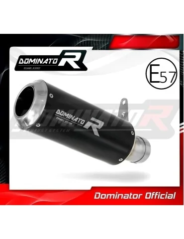 Silencieux slip-on homologué Dominator GP Noir pour Yamaha MT-10 RN45 (2016-2020)