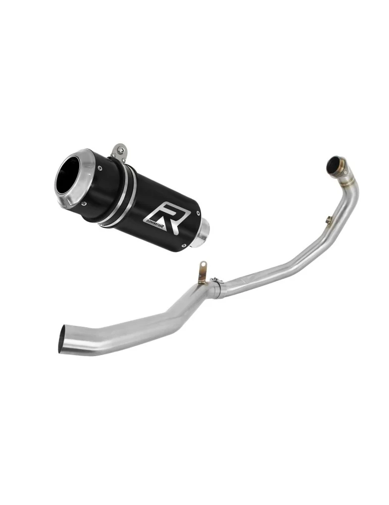 Ligne d'échappement complète inox Dominator GP Noir pour Husqvarna Vitpilen 401 (2020-2023)