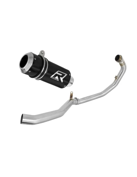 Ligne d'échappement complète inox Dominator GP Noir pour Husqvarna Vitpilen 401 (2020-2023)