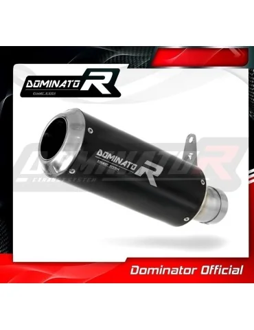 Silencieux slip-on homologué Dominator GP Noir pour Yamaha YZF R1 1000 RN65 (2020-2022)
