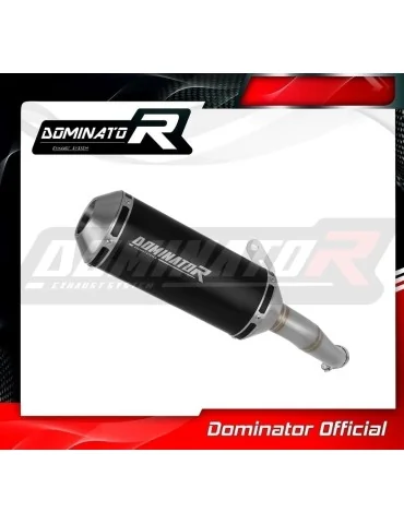 Silencieux slip-on Dominator OV G2 Noir pour Yamaha MT-03 (2020-2023)