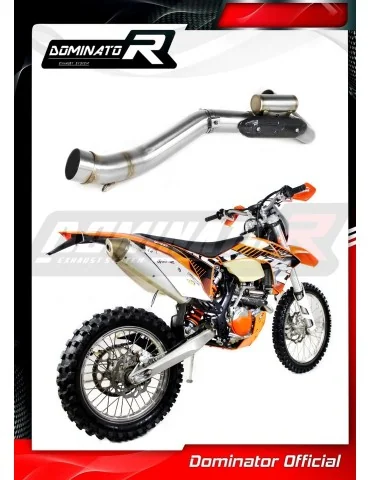 Coude de collecteur d'échappement Dominator PowerBomb pour KTM EXC 450 (2012-2016)