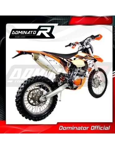 Coude de collecteur d'échappement Dominator PowerBomb pour KTM EXC 450 (2012-2016)