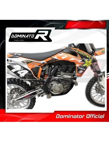 Coude de collecteur d'échappement Dominator PowerBomb pour KTM SXF SX-F 250 (2011-2012)