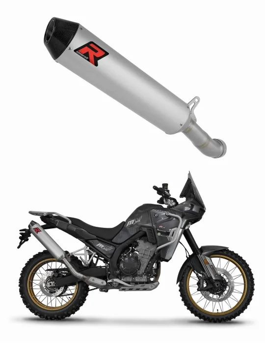 Silencieux slip-on Dominator MX2 pour Kove 800 X Pro Adventure (2023-2026)