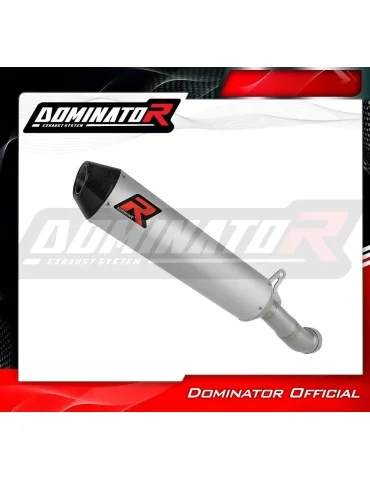 Silencieux slip-on Dominator MX2 pour Kove 800 X Pro Adventure (2023-2026)