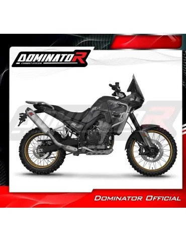 Silencieux slip-on Dominator MX2 pour Kove 800 X Pro Adventure (2023-2026)