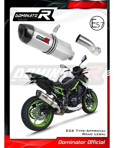 Silencieux slip-on homologué Dominator HP1 pour Kawasaki Z 900 A2 (2017-2019)