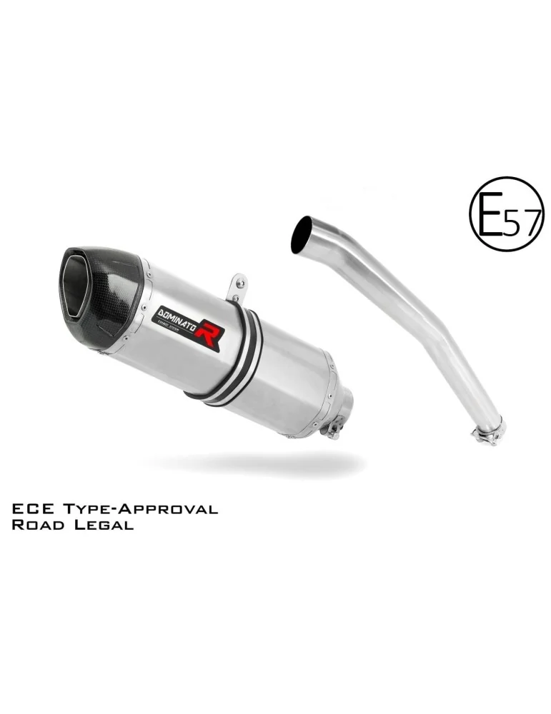 Silencieux slip-on homologué Dominator HP1 pour Yamaha YZF R6 (1999-2002)