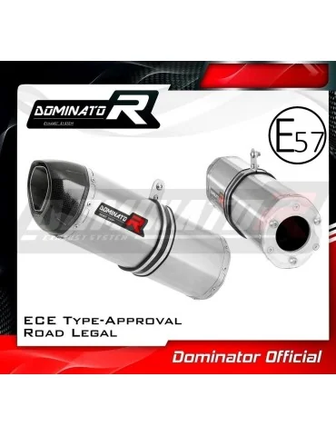 Silencieux bolt-on homologué Dominator HP1 pour Yamaha YZF 1000 R Thunderace (1996-2003)