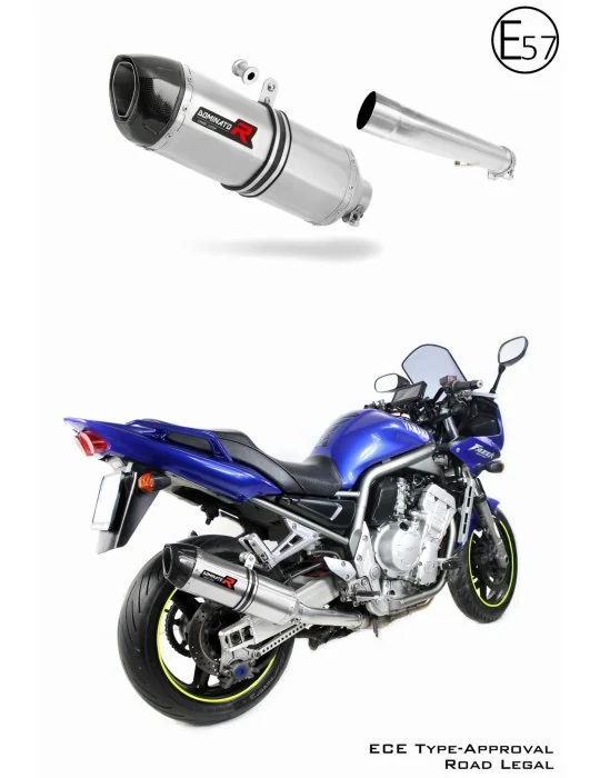Silencieux slip-on homologué Dominator HP1 pour Yamaha FZS Fazer 1000 (2001-2005)