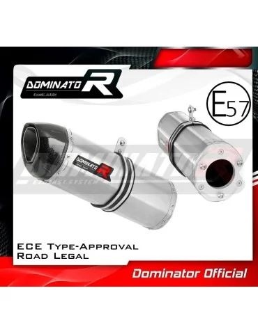 Silencieux bolt-on homologué Dominator HP1 pour Kawasaki ZX7R (1996-2003)