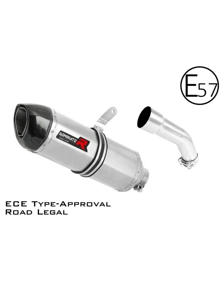 Silencieux slip-on homologué Dominator HP1 pour Kawasaki ZX10R (2008-2010)