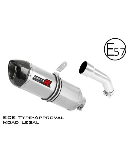 Silencieux slip-on homologué Dominator HP1 pour Kawasaki ZX10R (2008-2010)