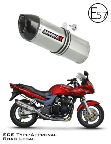 Silencieux bolt-on homologué Dominator HP1 pour Kawasaki ZR7 / ZR7S (1999-2004)