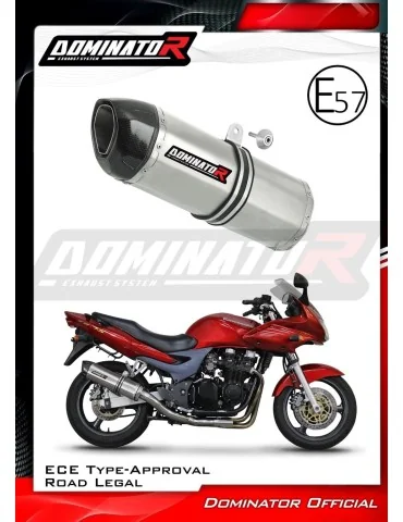 Silencieux bolt-on homologué Dominator HP1 pour Kawasaki ZR7 / ZR7S (1999-2004)