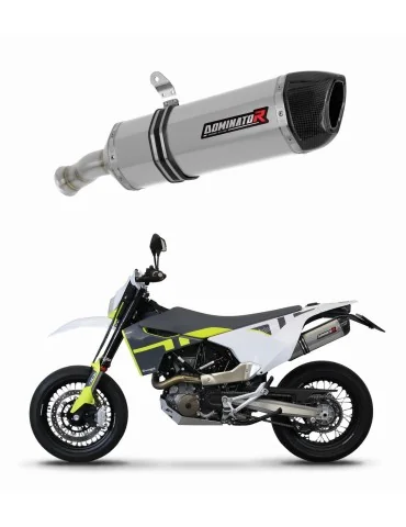 Silencieux slip-on Dominator HP1 pour Husqvarna 701 SM Supermoto (2021-2023)