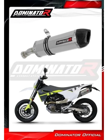 Silencieux slip-on Dominator HP1 pour Husqvarna 701 SM Supermoto (2021-2023)