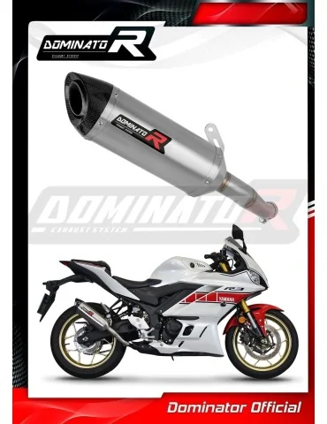 Silencieux slip-on Dominator HP8 pour Yamaha YZF-R3 (2019-2024)