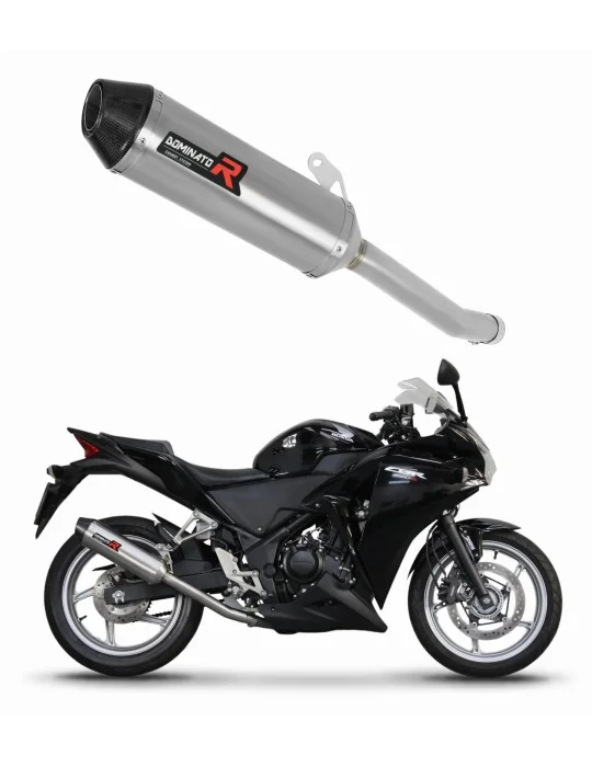 Silencieux slip-on Dominator HP3 pour Honda CBR 250 R (2011-2013)