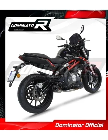 Silencieux slip-on Dominator HP5 pour Benelli BN 302 S (2016-2020)