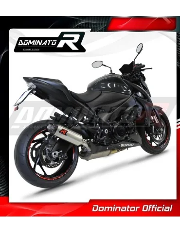 Silencieux slip-on Dominator HP8 pour Suzuki GSX-S 1000 / F (2015-2020)
