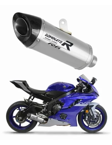 Silencieux slip-on Dominator HP8 pour Yamaha YZF R6 (2017-2023)