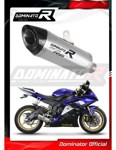 Silencieux slip-on Dominator HP8 pour Yamaha YZF R6 (2006-2016)