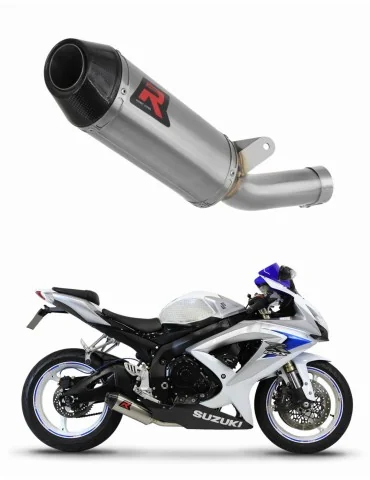 Silencieux slip-on Dominator HP3 Low Level pour Suzuki GSXR 750 K8 K9 L0 (2008-2010)