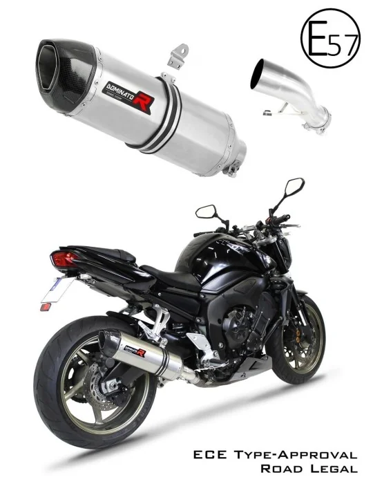 Silencieux slip-on homologué Dominator HP1 pour Yamaha FZ1 1000 Fazer (2006-2015)