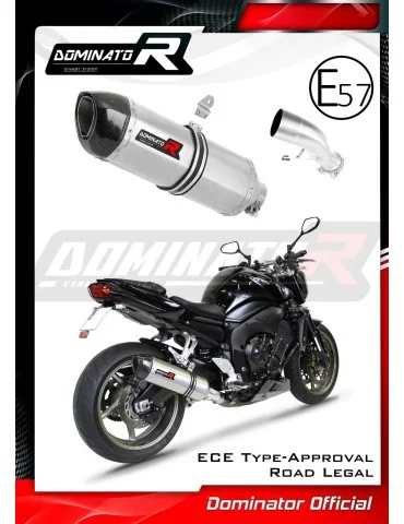 Silencieux slip-on homologué Dominator HP1 pour Yamaha FZ1 1000 Fazer (2006-2015)
