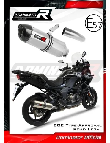 Silencieux slip-on homologué Dominator HP1 pour Kawasaki Versys 1000 (2019-2024)