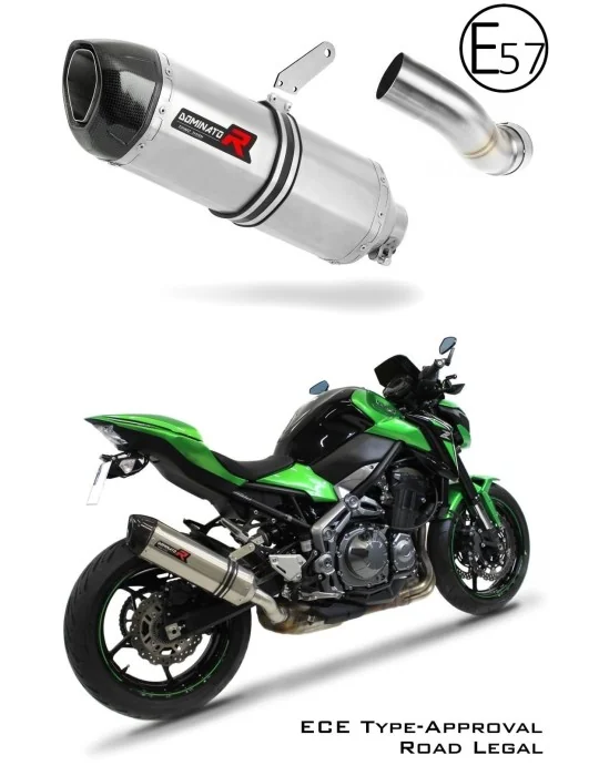 Silencieux slip-on homologué Dominator HP1 pour Kawasaki Z 900 (2017-2019)