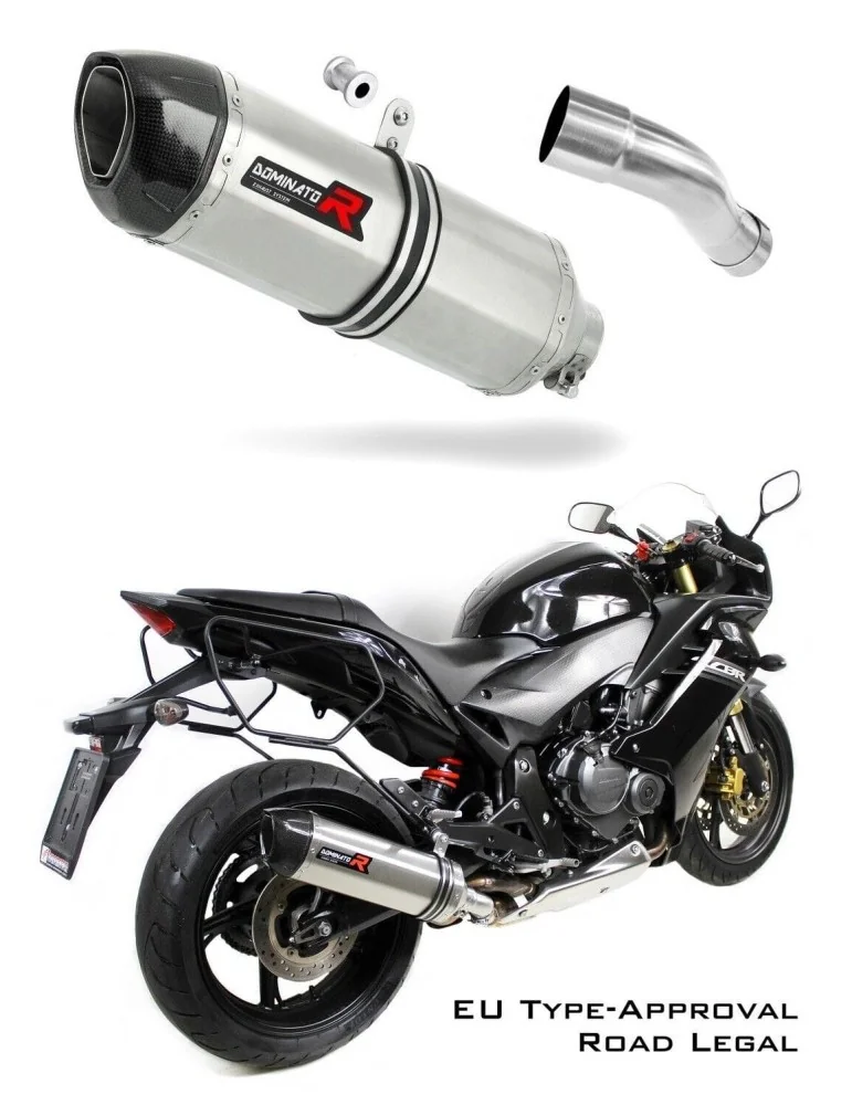 Silencieux slip-on homologué Dominator HP1 pour Honda CBR 600 F (2011-2015)